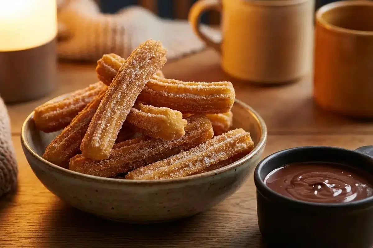 Churros dorati e super croccanti fatti in padella: la merenda express che riempie la casa di profumi di festa di paese!