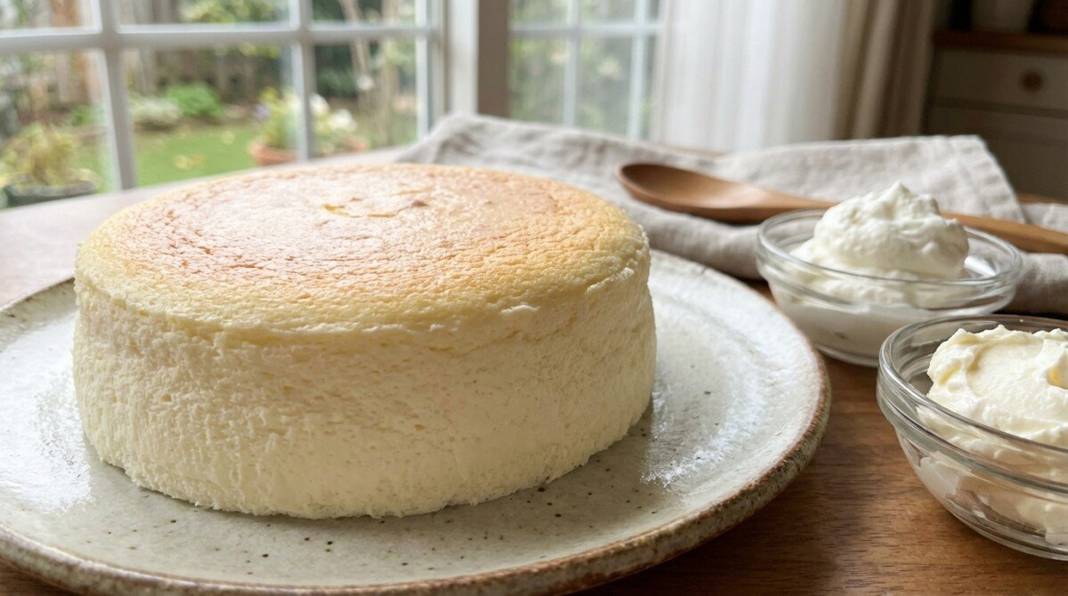 Da quando ho scoperto questa cheesecake giapponese senza cottura, a casa nessuno vuole più il tiramisù: morbida, fresca e facile con solo 2 ingredienti