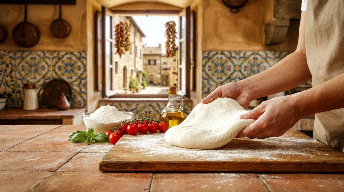La vera ricetta segreta degli italiani per un impasto pizza fatto in casa, soffice e spesso come non mai