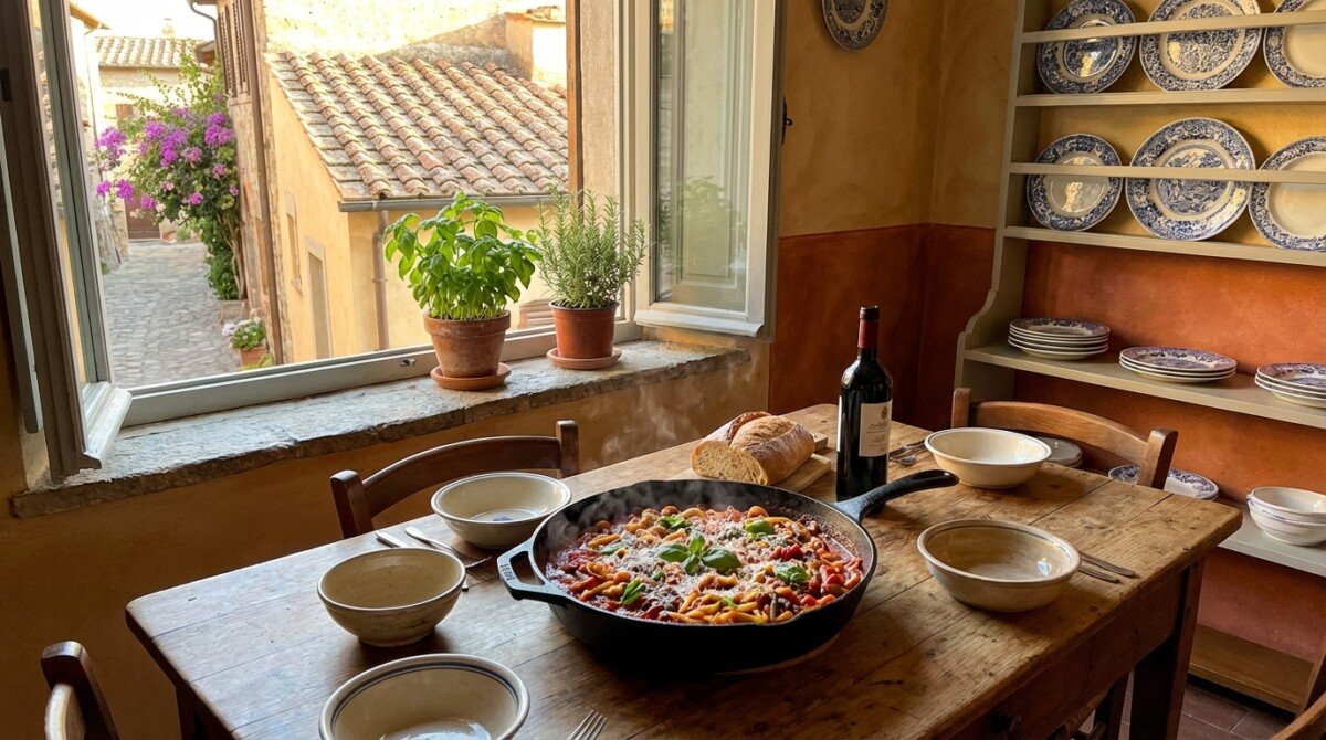 Pasta cotta direttamente nella salsa: trasforma le tue cene e dimezza i tempi di preparazione