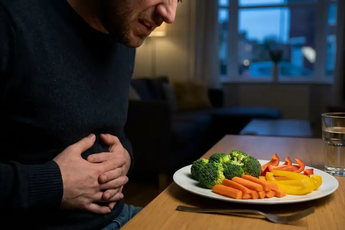 Questo è il momento peggiore della giornata per mangiare verdure crude, e nessuno te lo dice