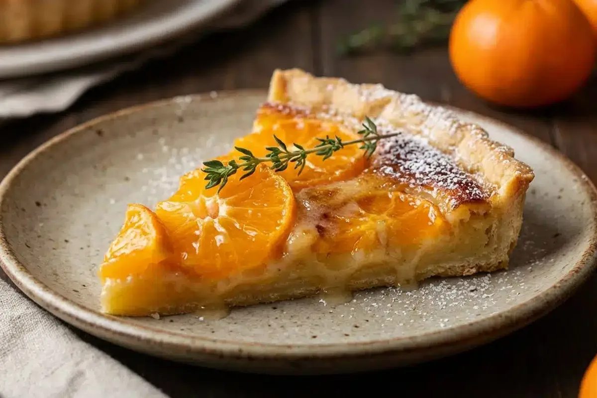 Un dolce invernale frizzante di freschezza: la crostata alla clementina acidula e morbida da gustare subito