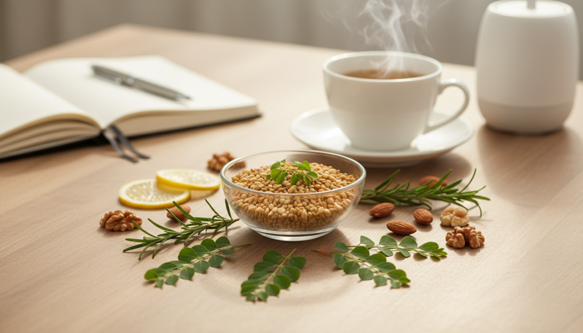 scopri abbinamenti sorprendenti con il fieno greco per migliorare la concentrazione in modo naturale e chiaro. ottimizza la tua mente con soluzioni efficaci e semplici.