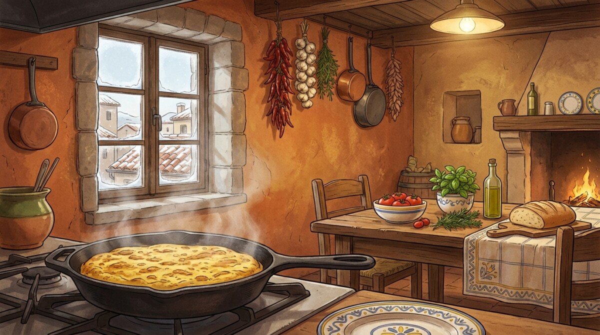 scopri la tortilla in padella, il piatto semplice e gustoso che trasforma le cene invernali di gennaio in momenti irresistibili e pieni di sapore.