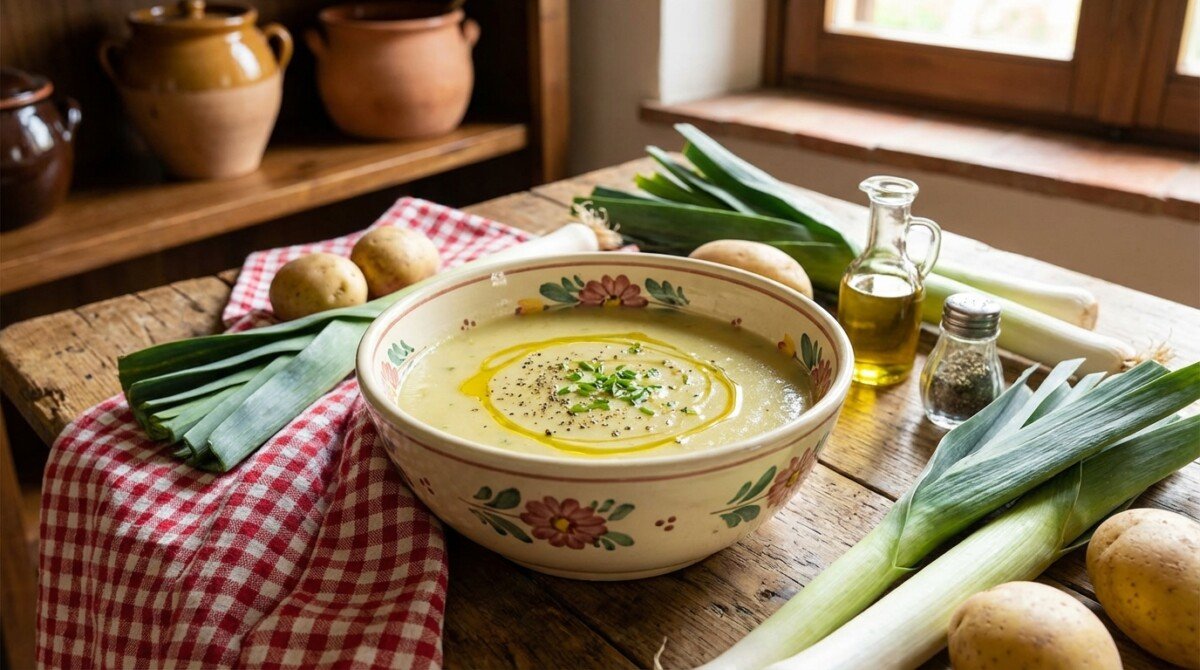 scopri il segreto di paul bocuse per trasformare la zuppa di porri e patate in una vellutata ricca e irresistibile, eliminando per sempre le zuppe insipide.