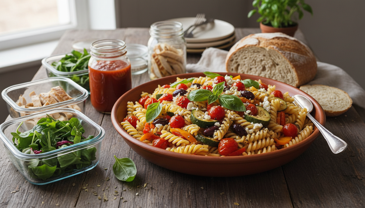 scopri il batch cooking italiano settimanale per risparmiare tempo in cucina e gustare piatti sani e bilanciati ogni giorno della settimana.