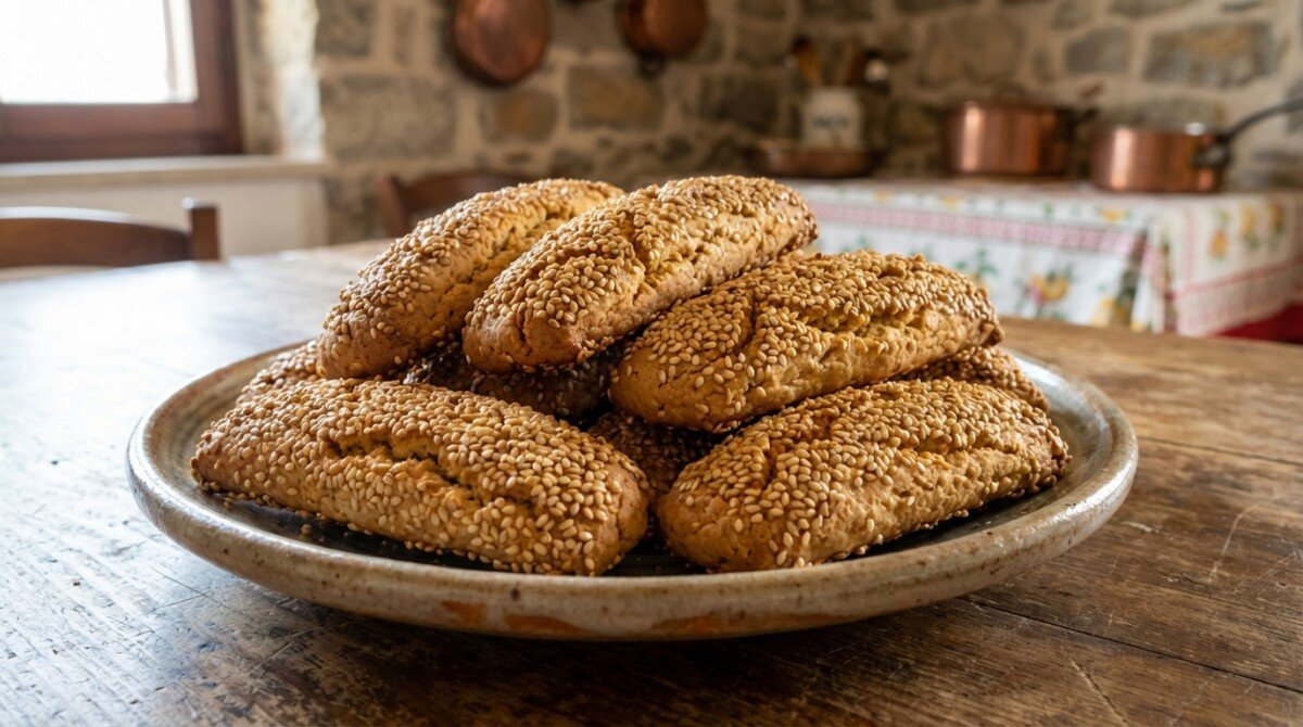 scopri la ricetta tradizionale dei biscotti reginelle siciliani al sesamo, croccanti e dal sapore autentico. provali oggi e porta un pezzo di sicilia nella tua cucina!