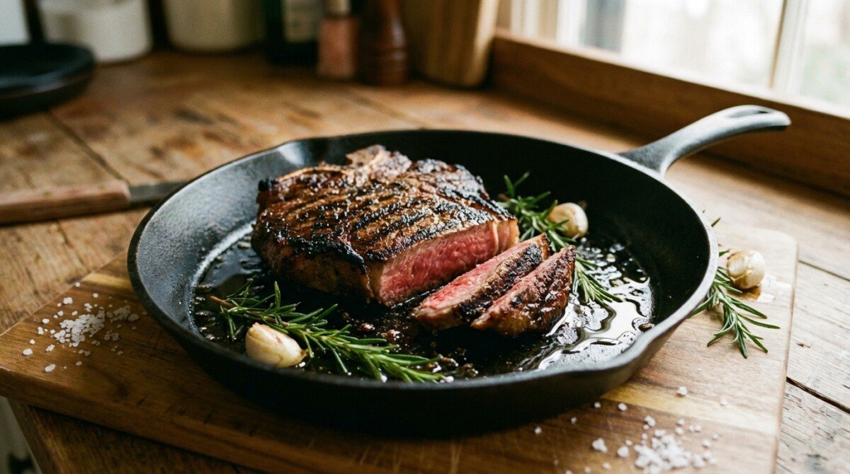 scopri il segreto per cucinare una perfetta bistecca fiorentina in padella, un trucco semplice e infallibile che conquisterà tutti i tuoi ospiti con un sapore autentico e irresistibile.