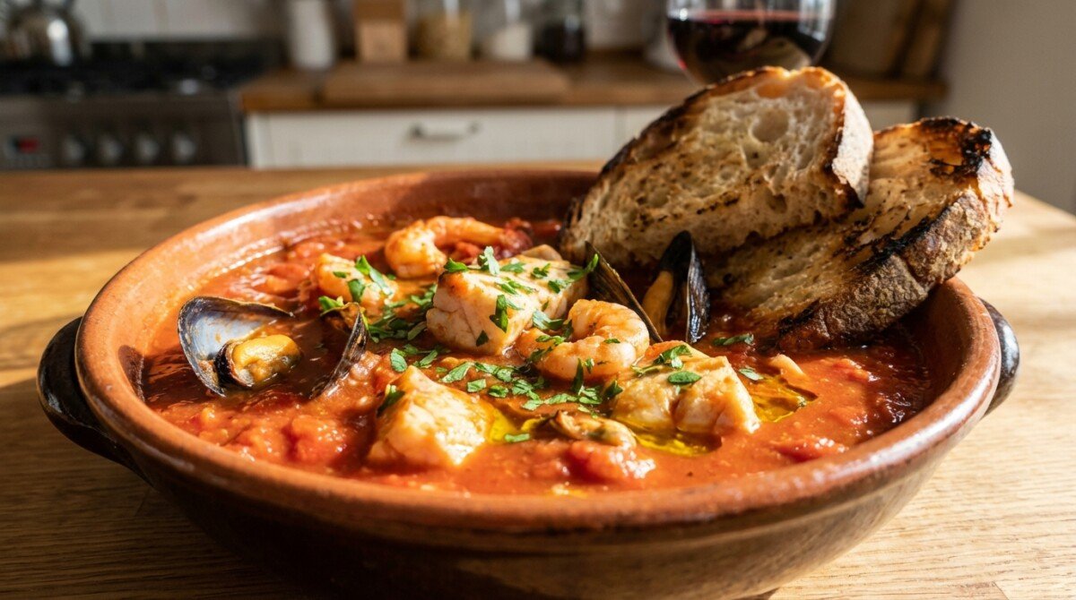 scopri la ricetta del cacciucco economico con pesce misto, un piatto gustoso e semplice da preparare che unisce sapore e convenienza per un pasto perfetto in ogni occasione.