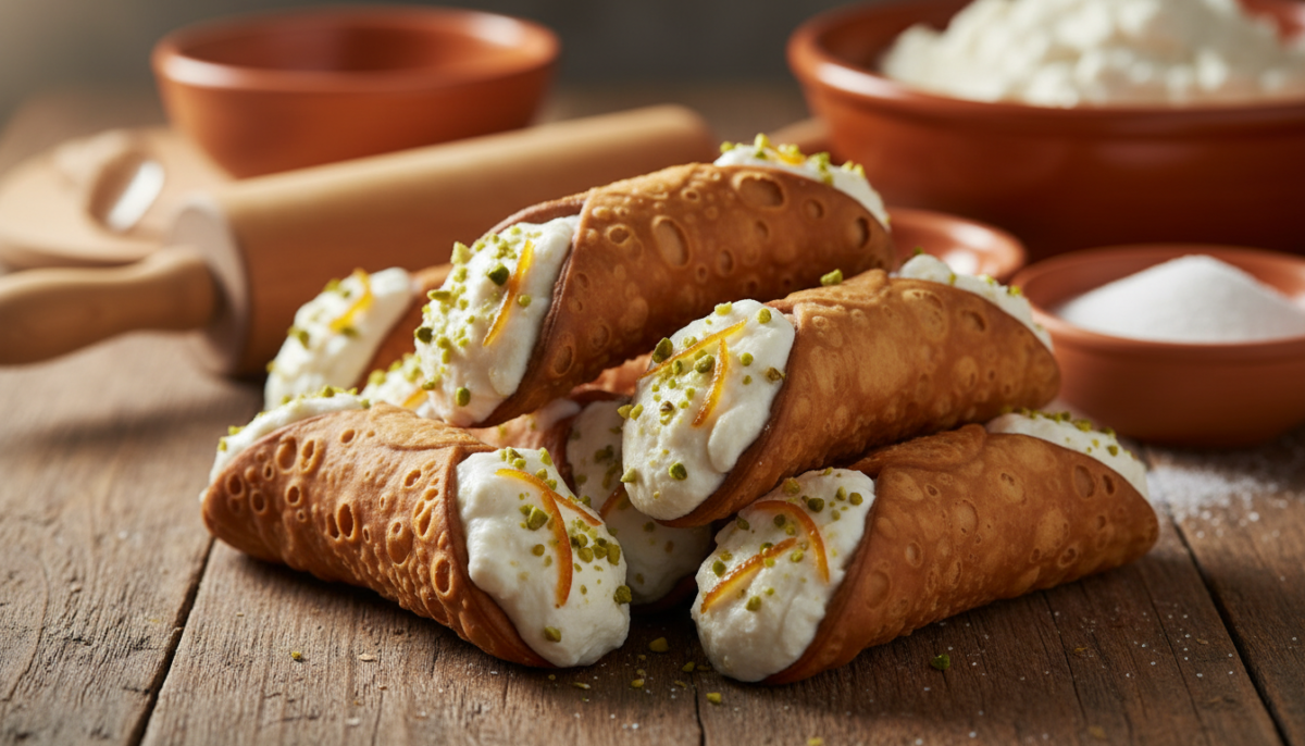 scopri come preparare cannoli siciliani perfetti a casa con tecniche di pasticceria autentiche e facili da seguire.