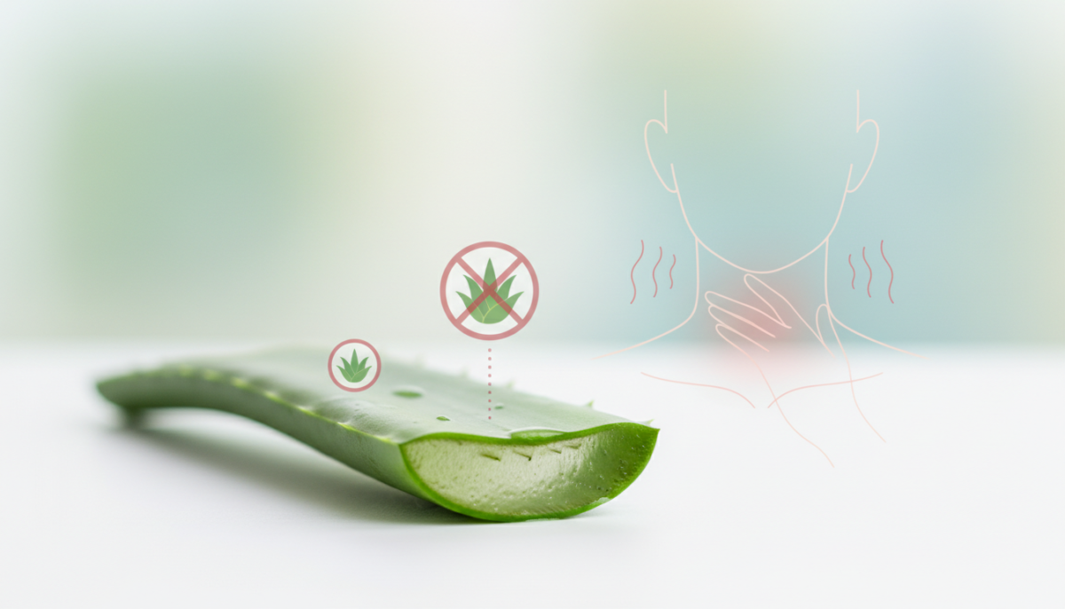 scopri le controindicazioni dell'aloe vera per la gola irritata e cosa sapere prima di utilizzarla, adottando un approccio prudente per la tua salute.