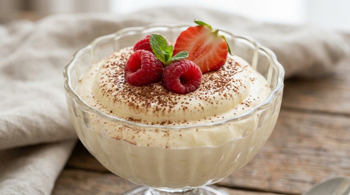 scopri la ricetta facile e irresistibile della crema al mascarpone senza panna, perfetta per un dolce leggero, cremoso e delicato. provala subito!