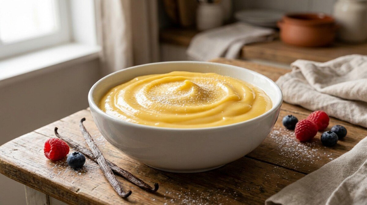 scopri la ricetta della crema pasticcera senza uova, un dolce perfetto, cremoso e leggero. facile da preparare e ideale per ogni occasione. provala subito!