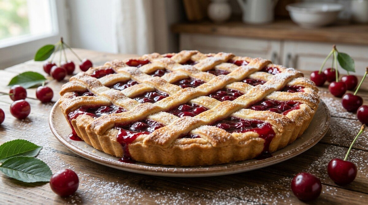 scopri la ricetta segreta della crostata alla confettura di ciliegie, un dolce irresistibile che conquista tutti con la sua dolcezza unica e il suo sapore autentico.