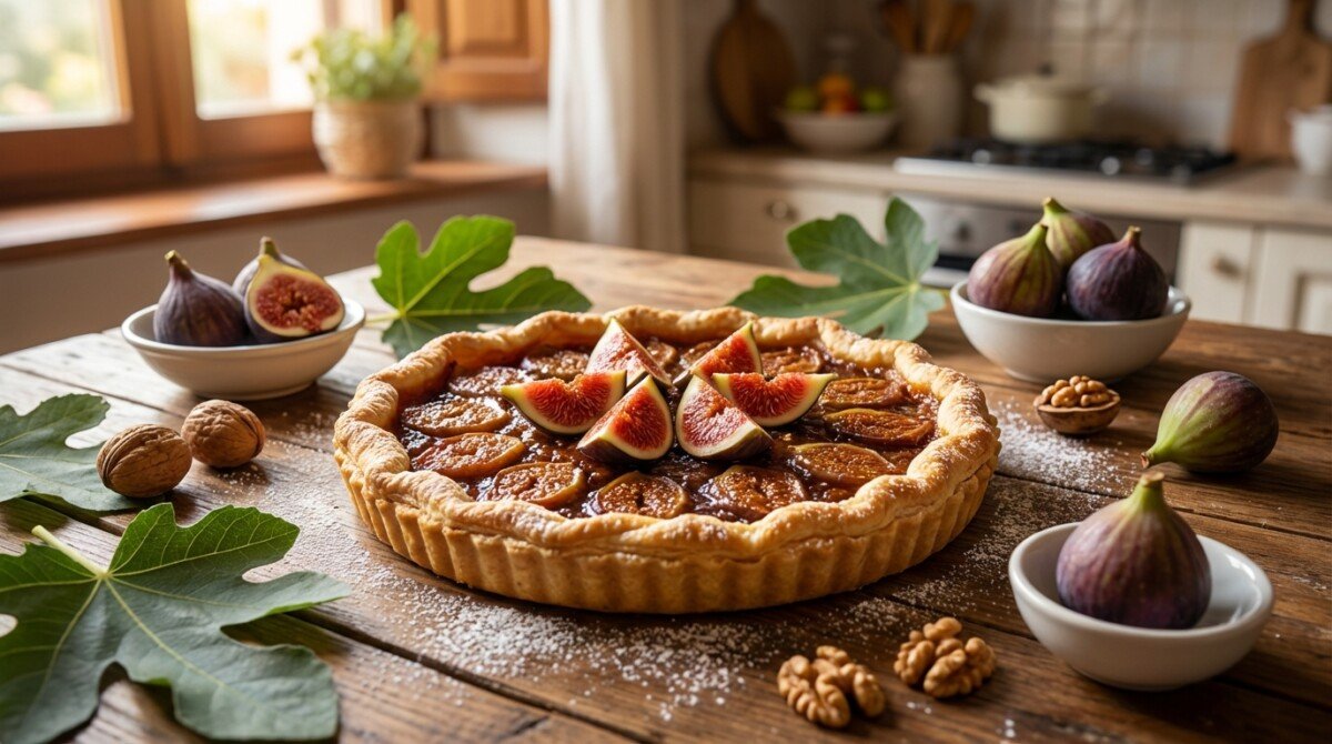 scopri la ricetta segreta della crostata di fichi settembrina italiana, un dolce irresistibile e profumato perfetto da gustare subito.