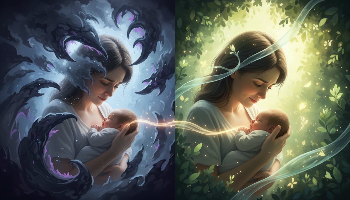 scopri la differenza tra i pensieri intrusivi nei neogenitori e come semplici esercizi quotidiani possono trasformare la tua vita, migliorando benessere e serenità.