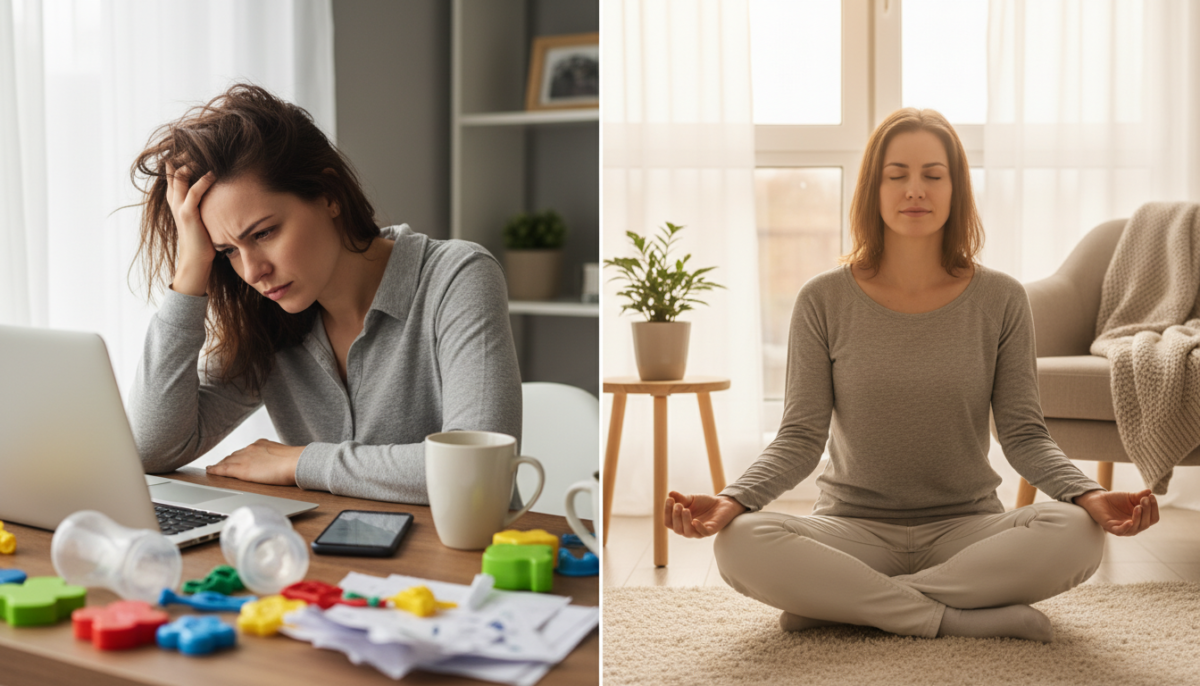 scopri come 10 minuti al giorno possono aiutare i neogenitori a gestire lo stress da lavoro, migliorando equilibrio e benessere nella vita quotidiana.