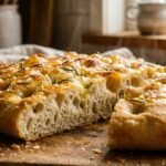 Focaccia genovese alta e morbida: il segreto per una preparazione perfetta a casa che conquisterà tutti