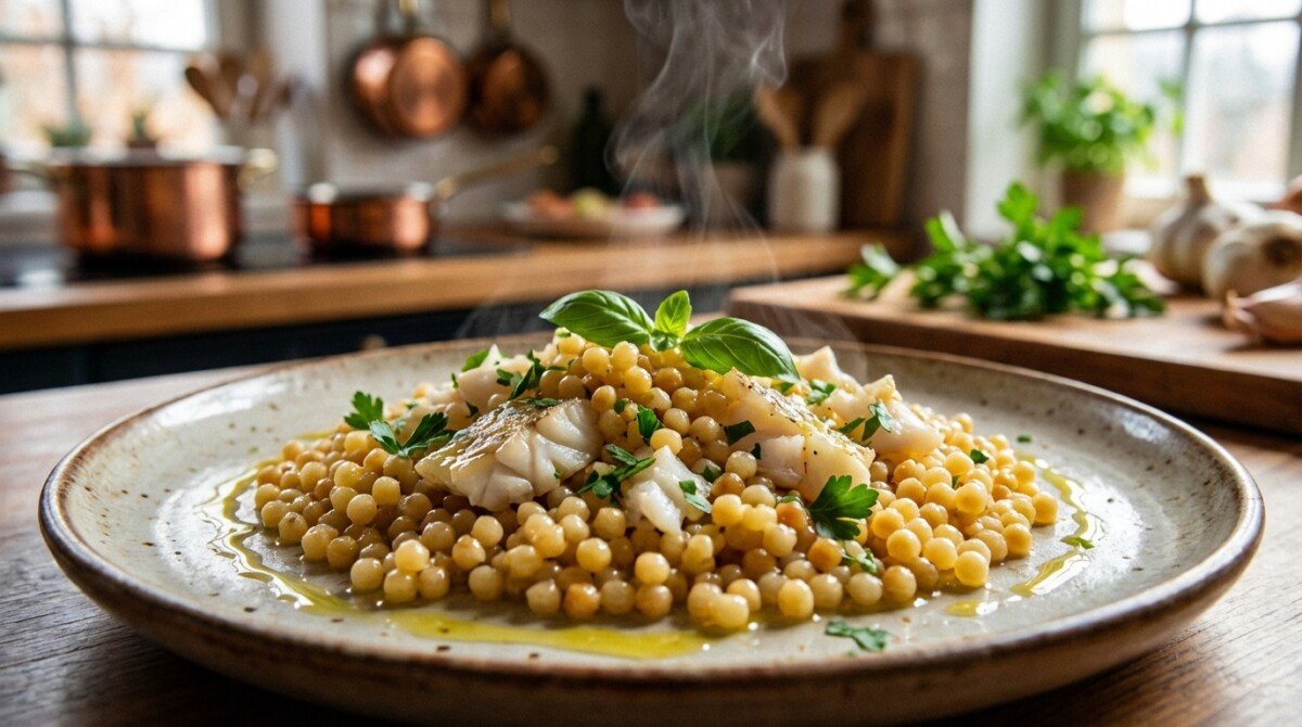 scopri come preparare la fregola sarda con pesce in modo semplice e veloce, il segreto per un piatto gustoso e ricco di sapore in pochi minuti.