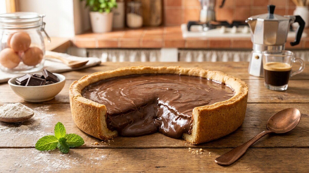 scopri la mia crostata ultra fondente pronta in soli 10 minuti: più buona di quella della pasticceria e senza alcuno sforzo. un dolce delizioso e veloce da preparare!