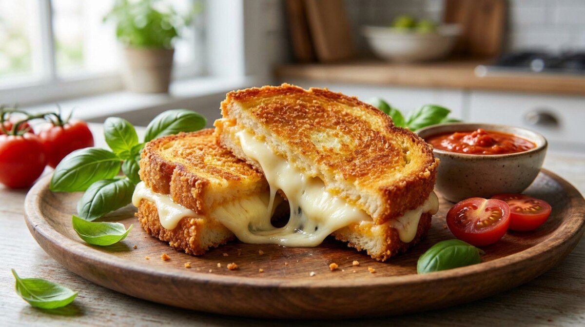 scopri il segreto della mozzarella in carrozza croccante, un antipasto irresistibile perfetto per sorprendere i tuoi ospiti con gusto e semplicità.