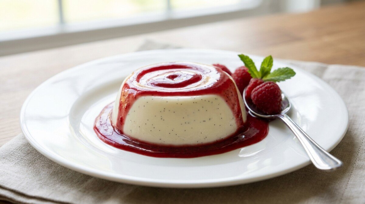 scopri la ricetta della panna cotta alla vaniglia con coulis, un dessert semplice e irresistibile che conquisterà il palato dei tuoi ospiti con gusto e eleganza.