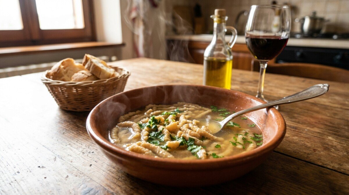 scopri la ricetta tradizionale dei passatelli in brodo romagnoli, un piatto caldo e gustoso che riscalda il cuore e sorprende il palato con i sapori autentici della romagna.