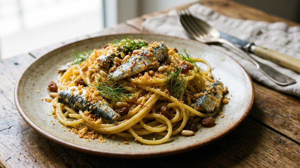 Pasta con le sarde facile: scopri la ricetta perfetta per un piatto tradizionale siciliano che conquisterà tutti in pochi minuti