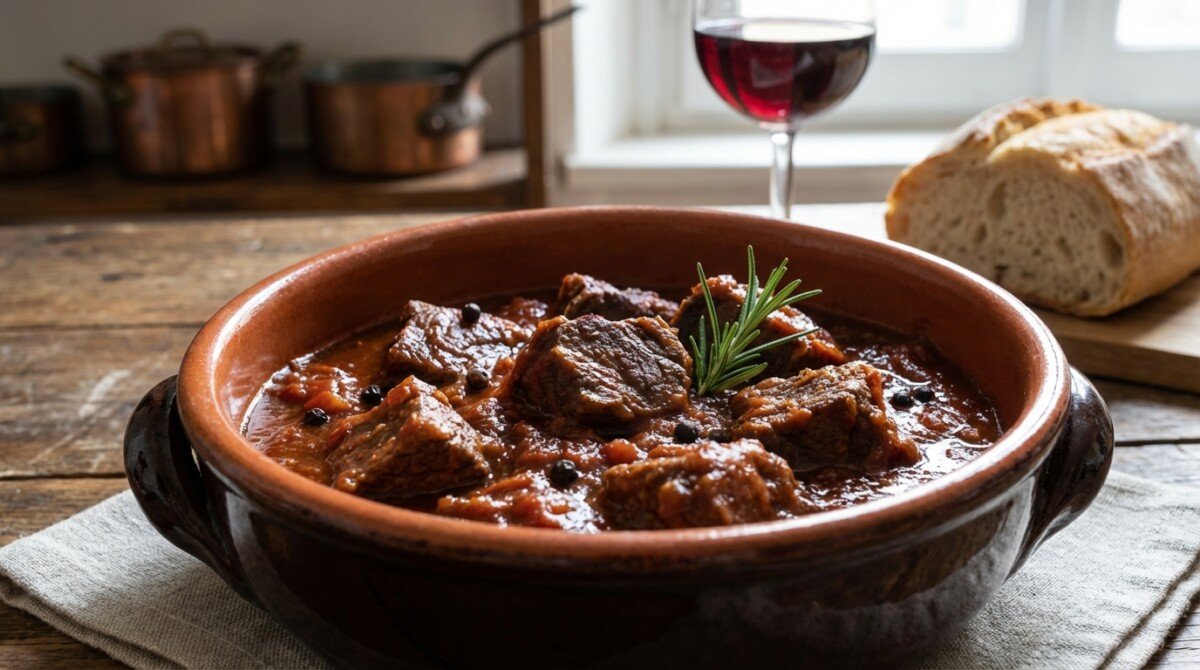 scopri come preparare il peposo economico a lunga cottura, un piatto ricco di sapore e facile da realizzare, ideale per ogni occasione.