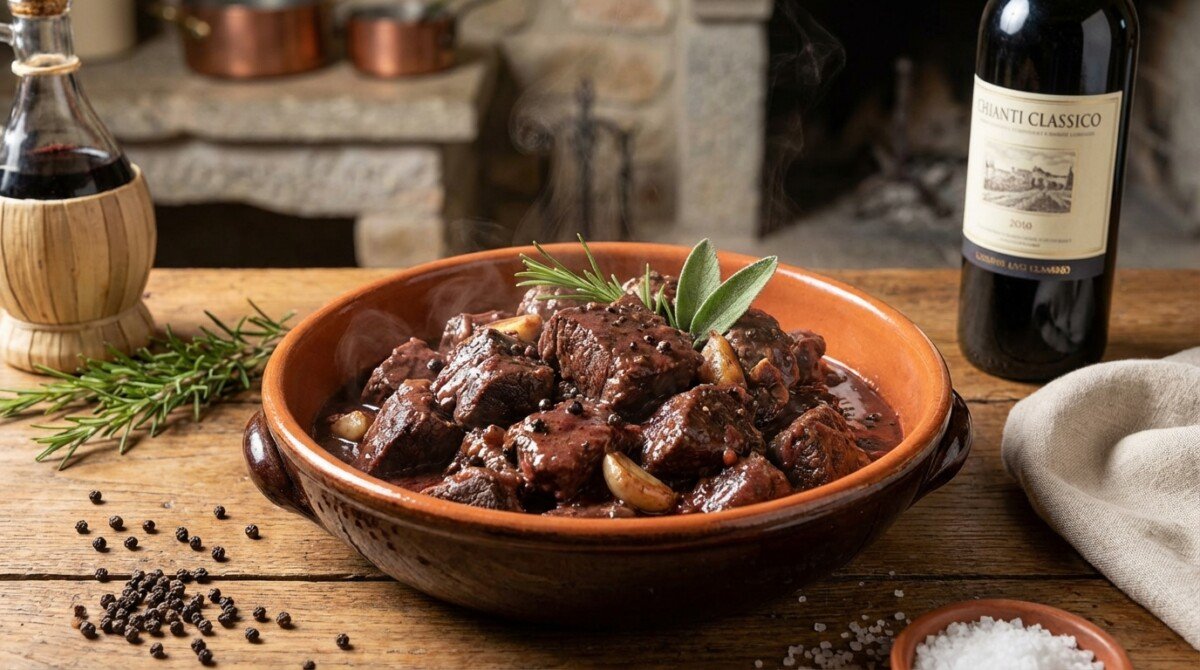 scopri il vero sapore della toscana con il peposo toscano tradizionale: la ricetta segreta del piatto più amato, ricco di aromi e storia.