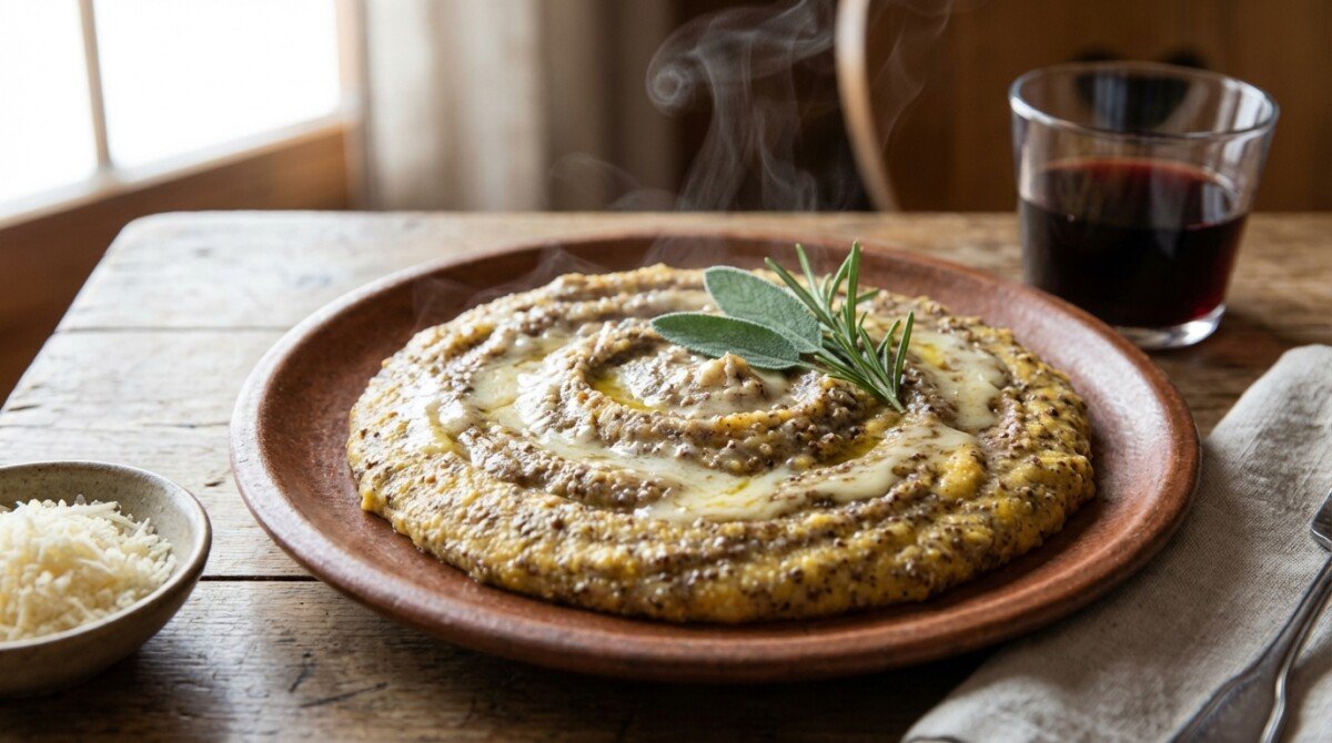 scopri la ricetta originale della polenta taragna, il piatto tradizionale valtellinese ricco di sapore e semplicità. impara come preparare questo delizioso comfort food che conquista tutti a tavola.