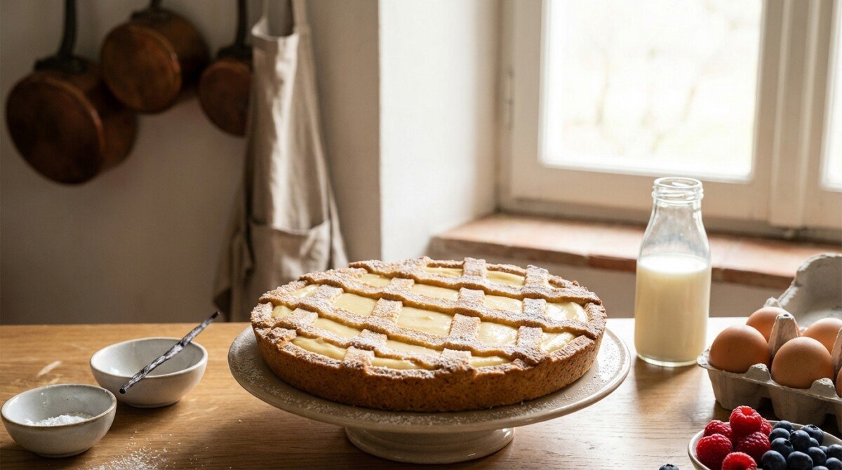 scopri il segreto per preparare una crostata con crema diplomatica soffice e cremosa che conquisterà tutti: una ricetta facile per stupire amici e famiglia in cucina.