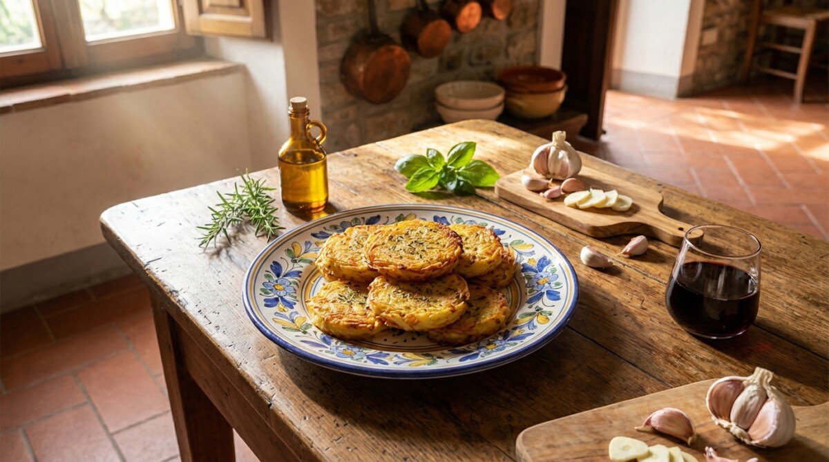 scopri le mie galette di patate croccanti e morbide, pronte in 10 minuti. un’alternativa leggera e gustosa alle patatine fritte, perfetta per tutta la famiglia.