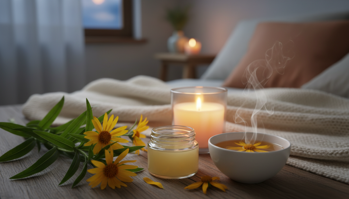 scopri quando è utile usare l'arnica per migliorare il sonno e prova ricette semplici ed efficaci per notti più serene e riposanti.