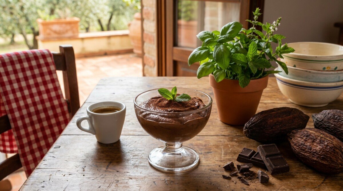 scopri il segreto della nostra mousse al cioccolato al cacao, pronta in soli 10 minuti e amata da tutti per il suo gusto irresistibile e la sua consistenza cremosa.