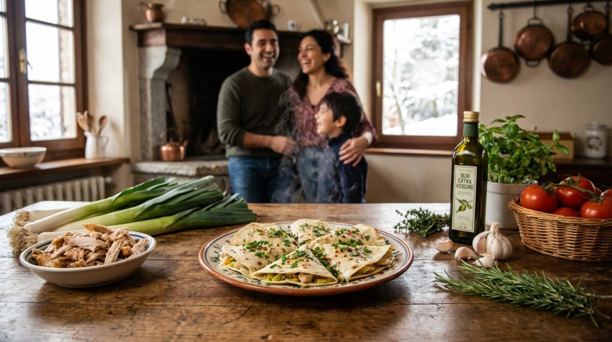 scopri come preparare tortillas morbide di porri e pollo, un piatto invernale gustoso e veloce che non richiede passare tutta la domenica in cucina.