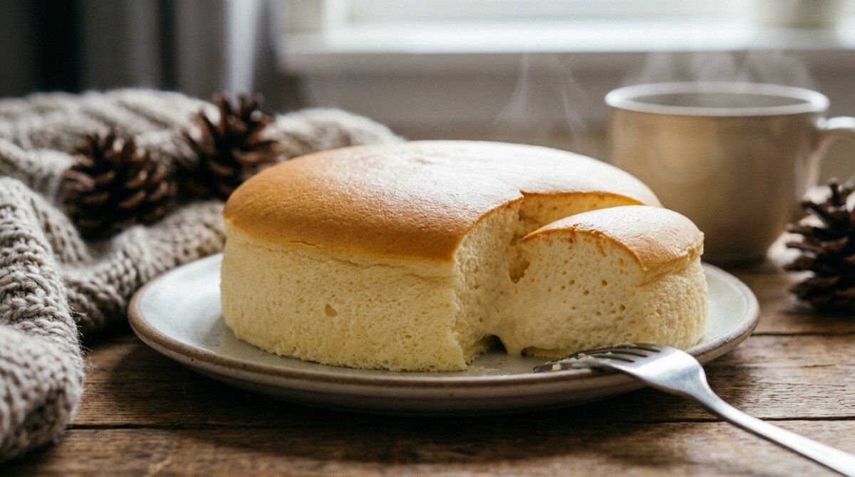 scopri il cheesecake giapponese senza cottura, la tendenza di questo inverno: un dessert ultra soffice e nostalgico fatto con solo due ingredienti. facile, veloce e irresistibile!