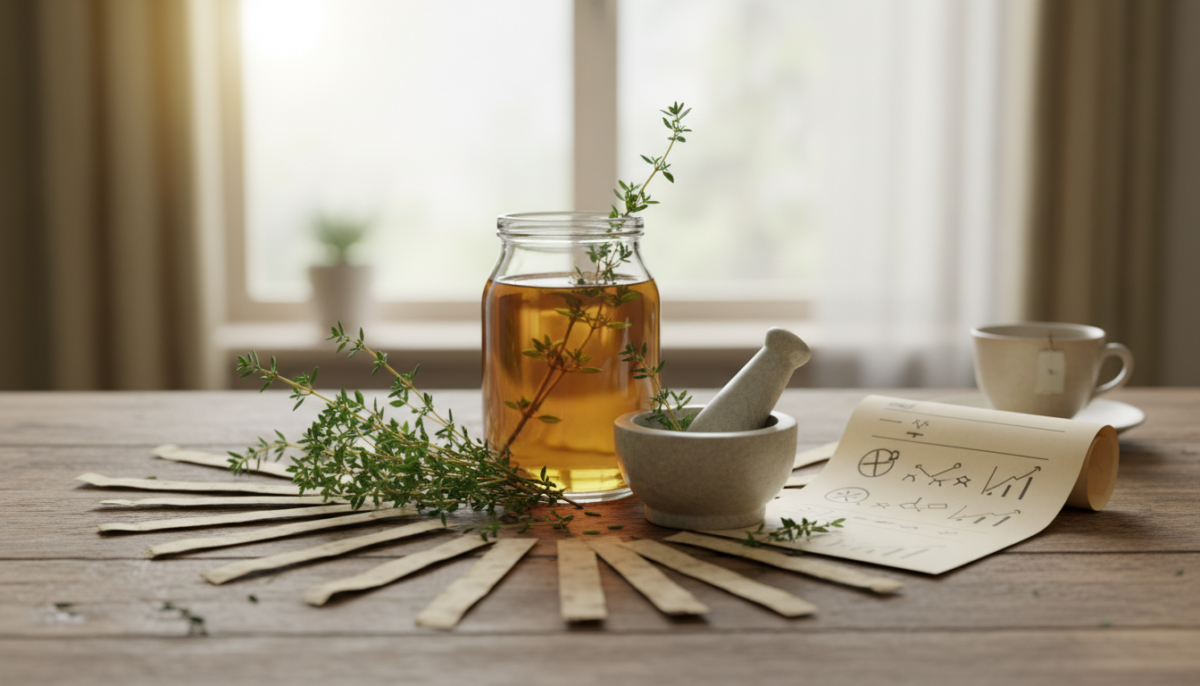 scopri la ricetta semplice al timo per migliorare la concentrazione, completa di tabella dosi dettagliata e risultati garantiti per un'efficacia comprovata.