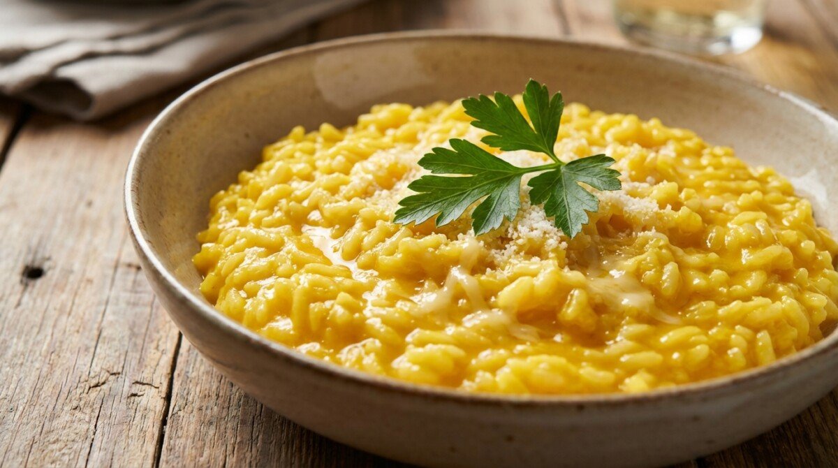 scopri la ricetta facile e veloce del risotto alla milanese, un piatto cremoso e irresistibile. segreti e consigli per prepararlo perfetto ogni volta.