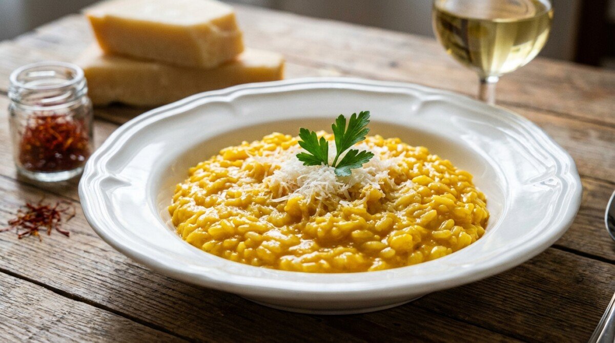 scopri la ricetta segreta del risotto milanese economico, un piatto da chef da preparare spendendo poco. facile, gustoso e perfetto per ogni occasione!