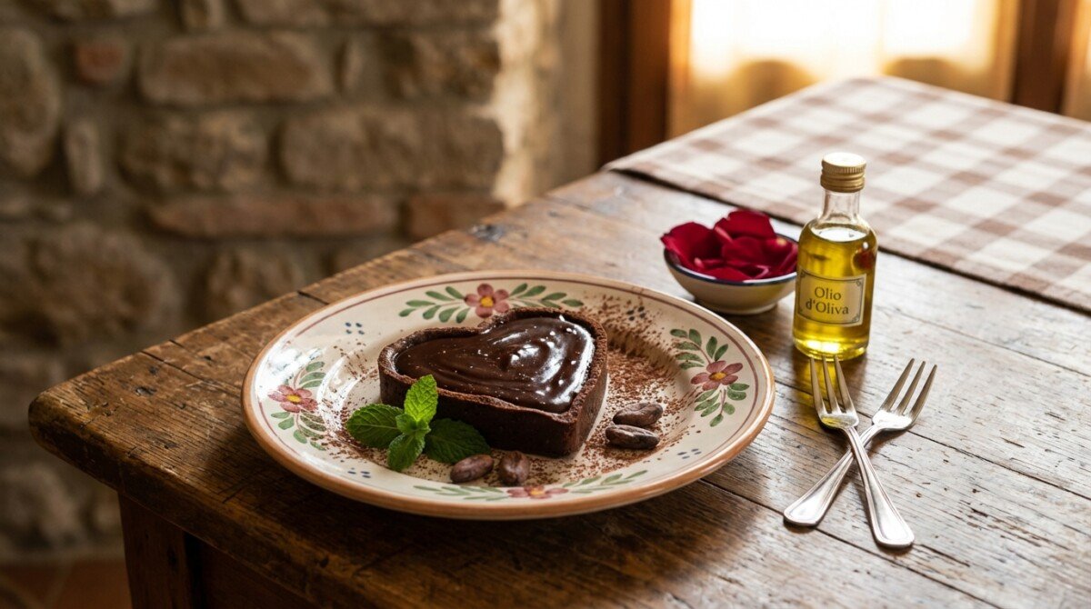 scopri la ricetta facile e veloce per un dolce al cioccolato perfetto da condividere a san valentino. solo 5 ingredienti per un dessert irresistibile da gustare in coppia!