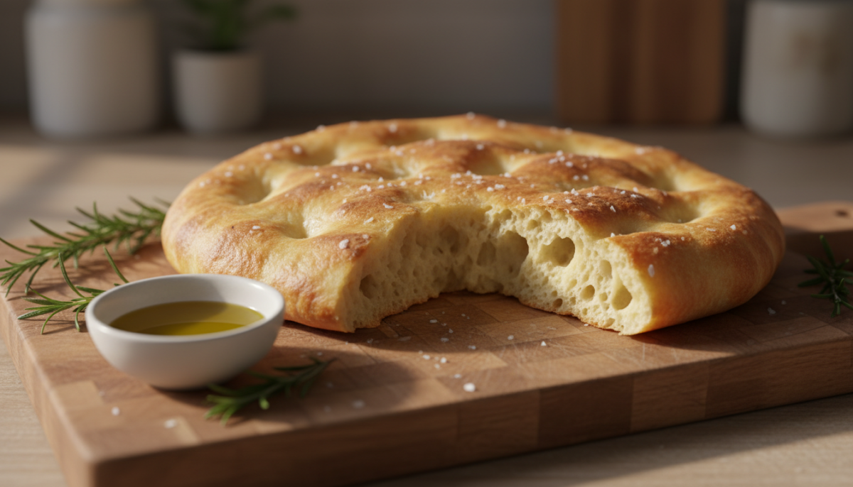 scopri la ricetta tradizionale della schiacciata all'olio morbida, un pane soffice e saporito perfetto per ogni occasione. facile da preparare e delizioso da gustare.