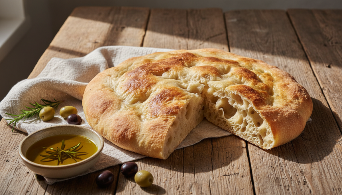 scopri la ricetta autentica della schiacciata toscana, un pane tradizionale dal sapore ricco e fragrante, perfetto per ogni occasione.