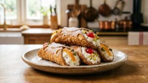 impara a preparare i cannoli siciliani autentici, facili e deliziosi, direttamente a casa tua con questa guida passo passo.