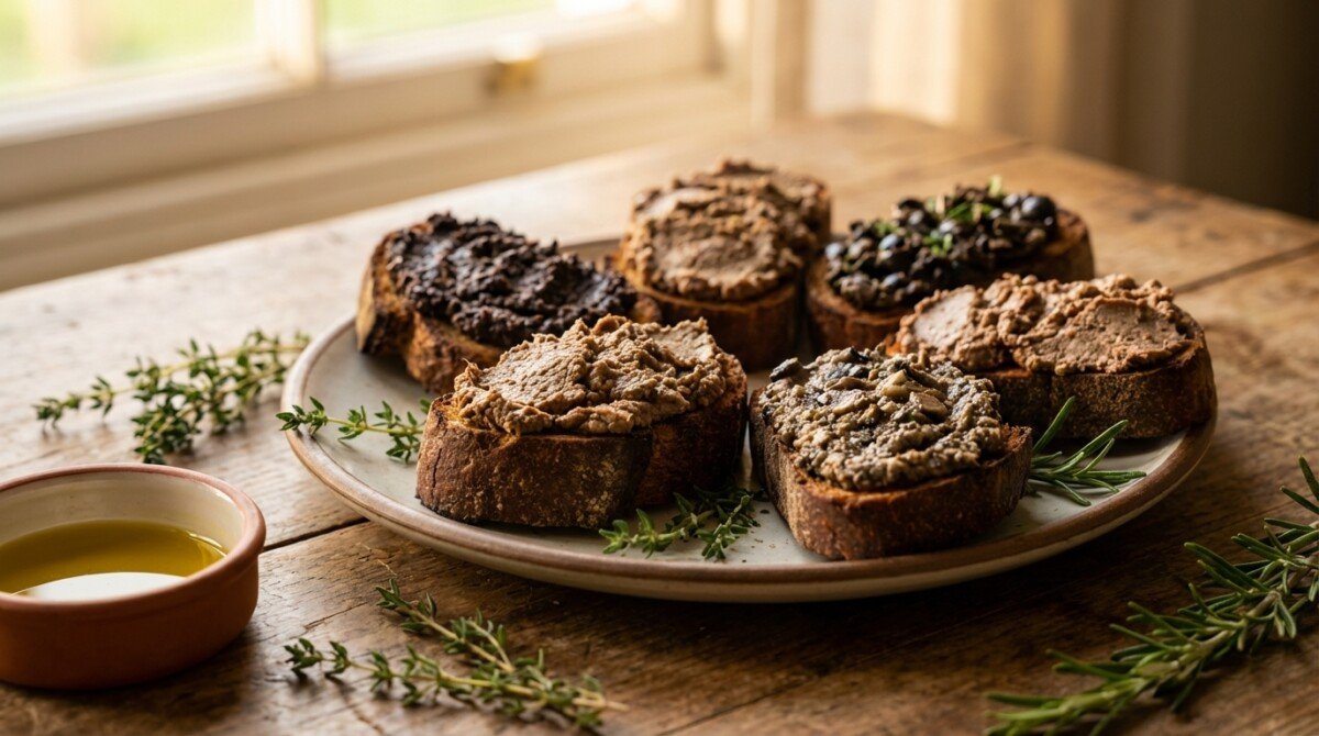 scopri la ricetta semplice e veloce dei crostini neri toscani, perfetti per ogni occasione. segui i nostri consigli e stupisci i tuoi ospiti con un antipasto autentico e delizioso!