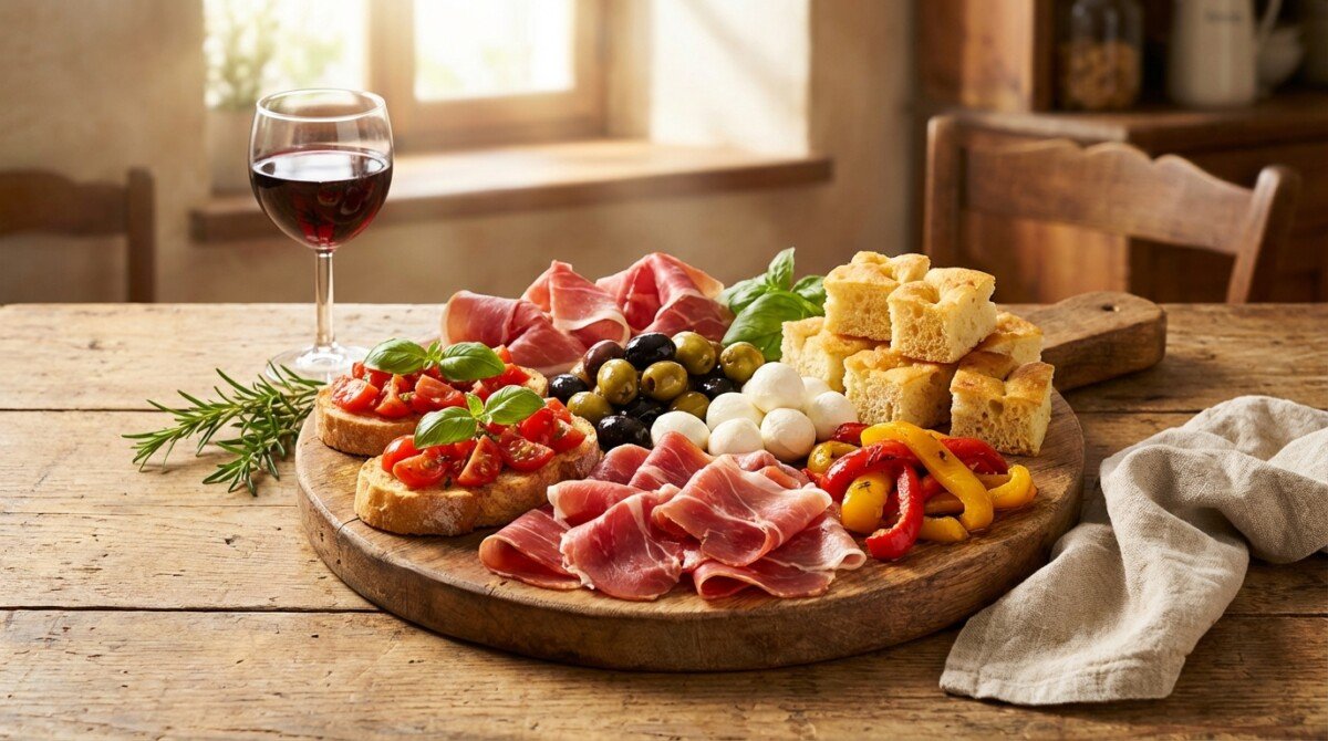 esplora 5 ricette veloci e irresistibili di antipasti italiani regionali, perfette per ogni occasione. scopri i sapori autentici dell'italia in modo semplice e gustoso!