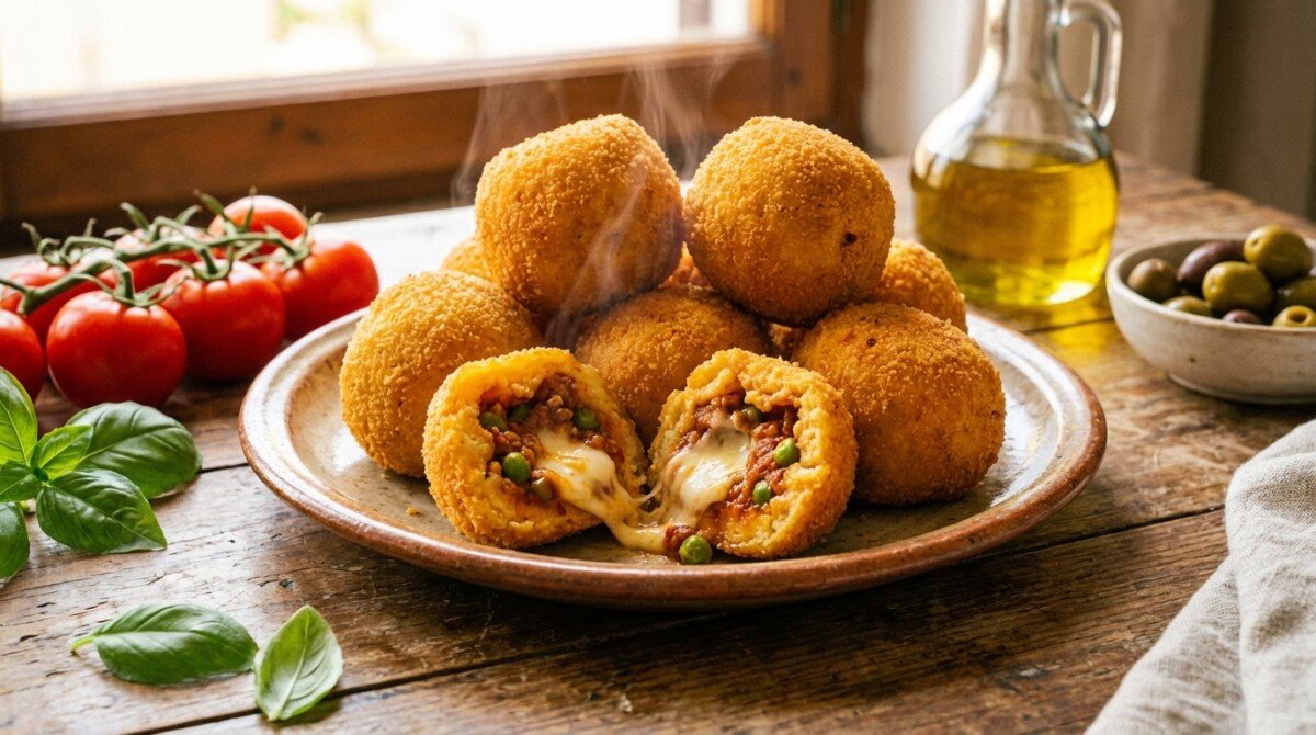 Scopri il segreto degli arancini siciliani tradizionali: la ricetta autentica che nessuno ti ha mai svelato