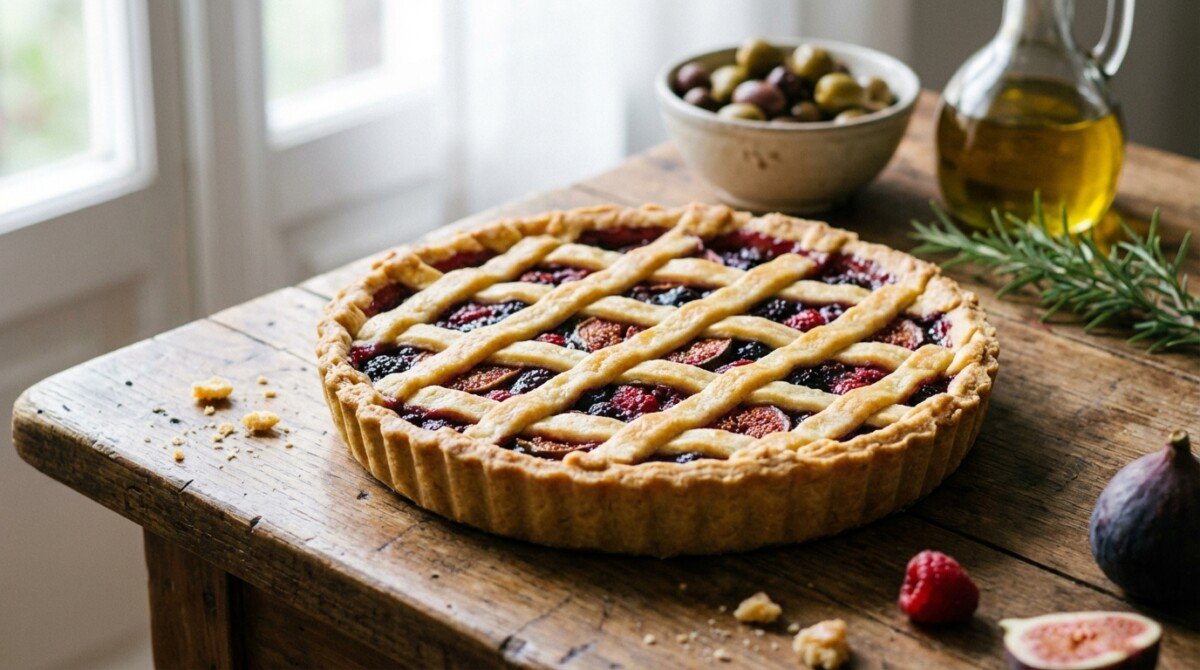 scopri la ricetta facile e irresistibile della crostata con frolla all'olio, perfetta per rendere uniche le tue merende. gusta un dolce sano e saporito che conquisterà tutta la famiglia!