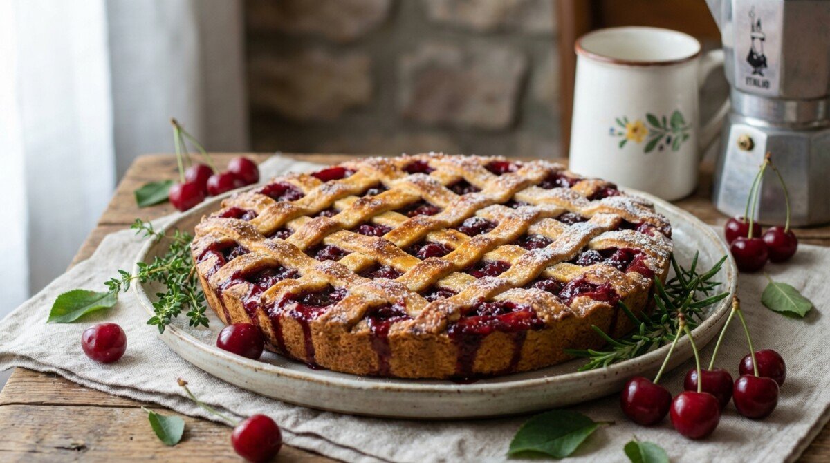 delizia il tuo palato con la crostata di visciole laziale: scopri la ricetta segreta che combina sapori autentici e irresistibili per un'esperienza culinaria unica.