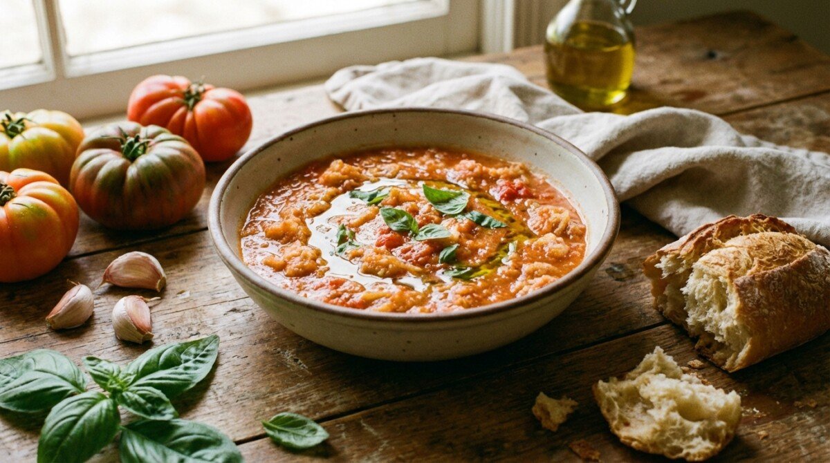 scopri la ricetta economica della pappa al pomodoro che trasforma i tuoi pranzi con pochi ingredienti semplici e un sapore irresistibile. facile, gustosa e perfetta per ogni occasione.